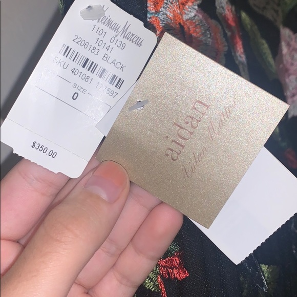 BEAUTIFUL Fully Embroidered Floral Gown - Picture 9 of 10